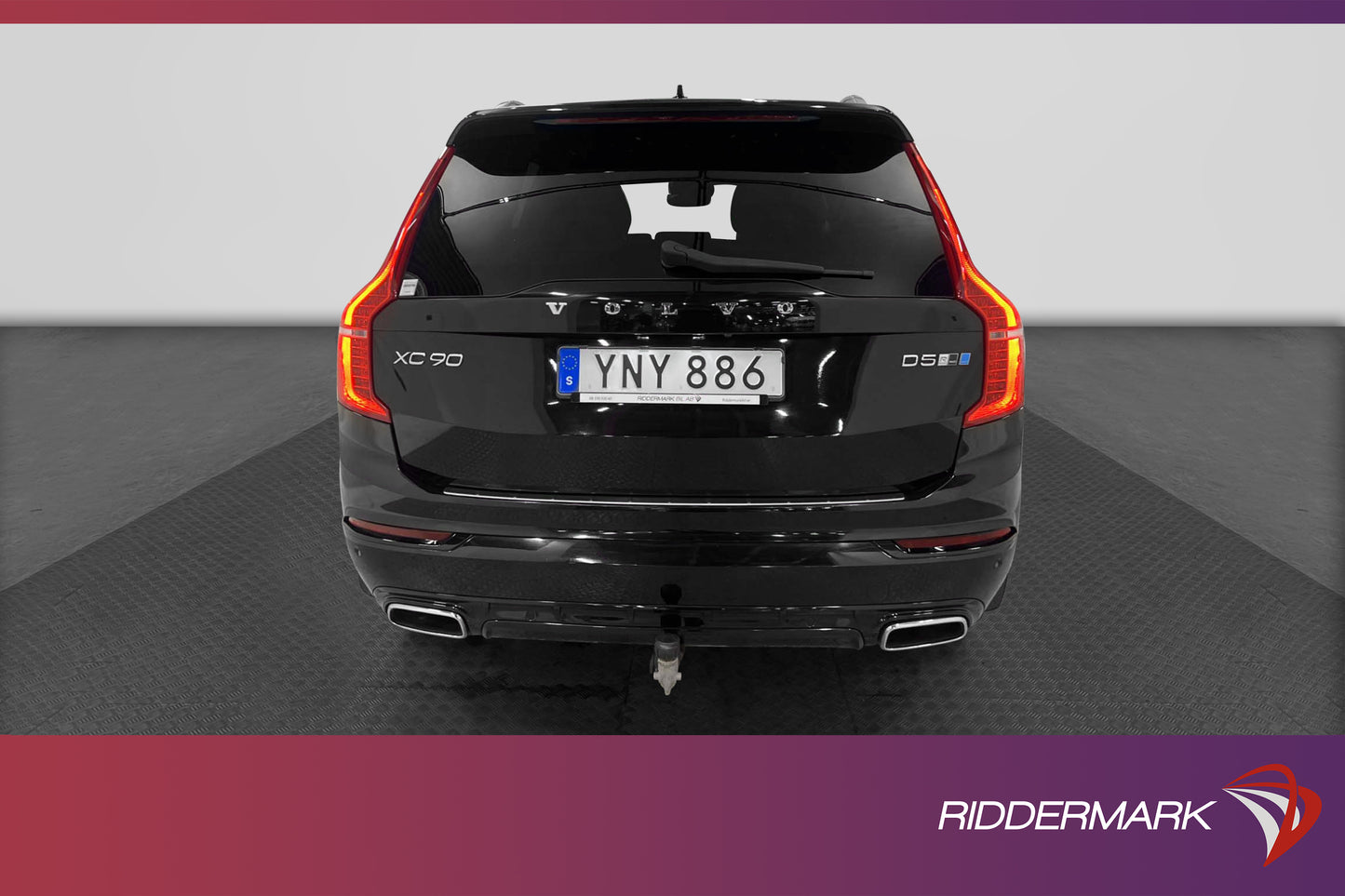 Volvo XC90 D5 AWD 235hk R-Design 7-sits VOC Värmare Drag 22"