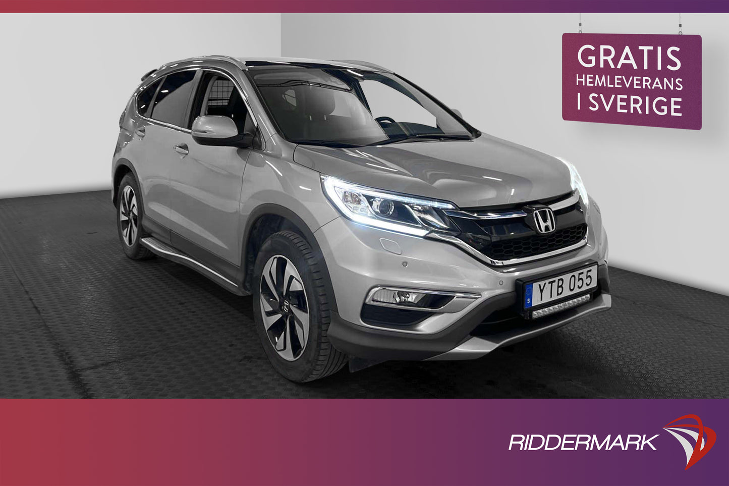 Honda CR-V 1.6 i-DTEC 4WD 160hk Executive Pano Navi Skinn