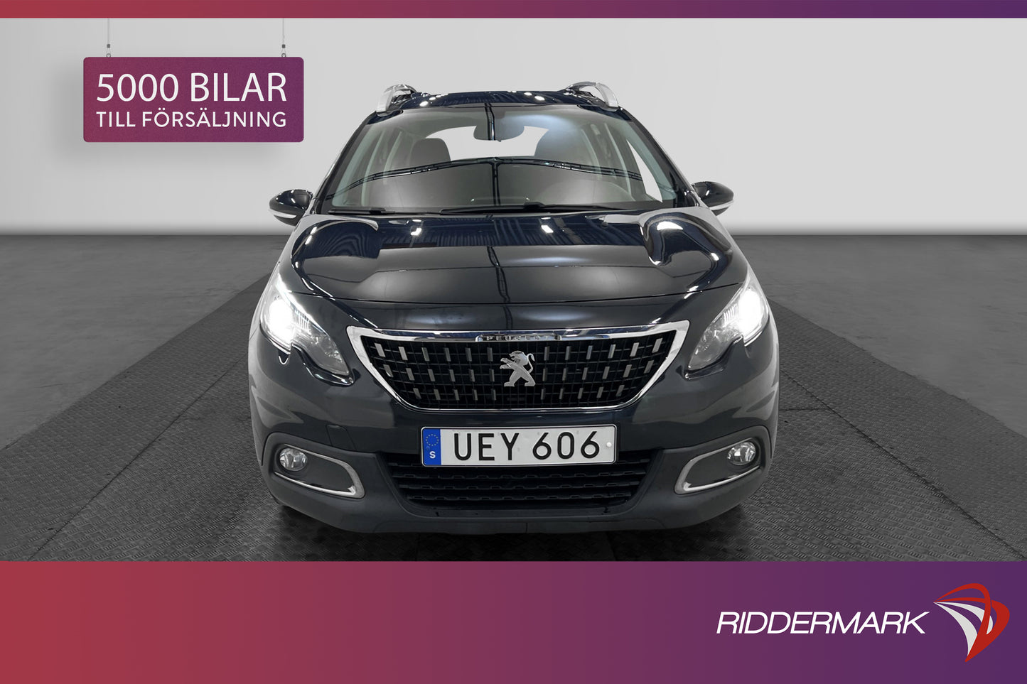 Peugeot 2008 1.2 VTi 82hk Låg Skatt Välservad 0,44l/mil