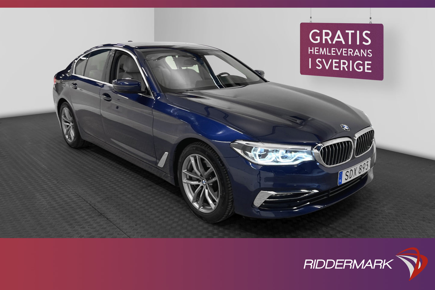 BMW 530i Sedan Steptronic 252hk Luxury Skinn 360° HUD Drag