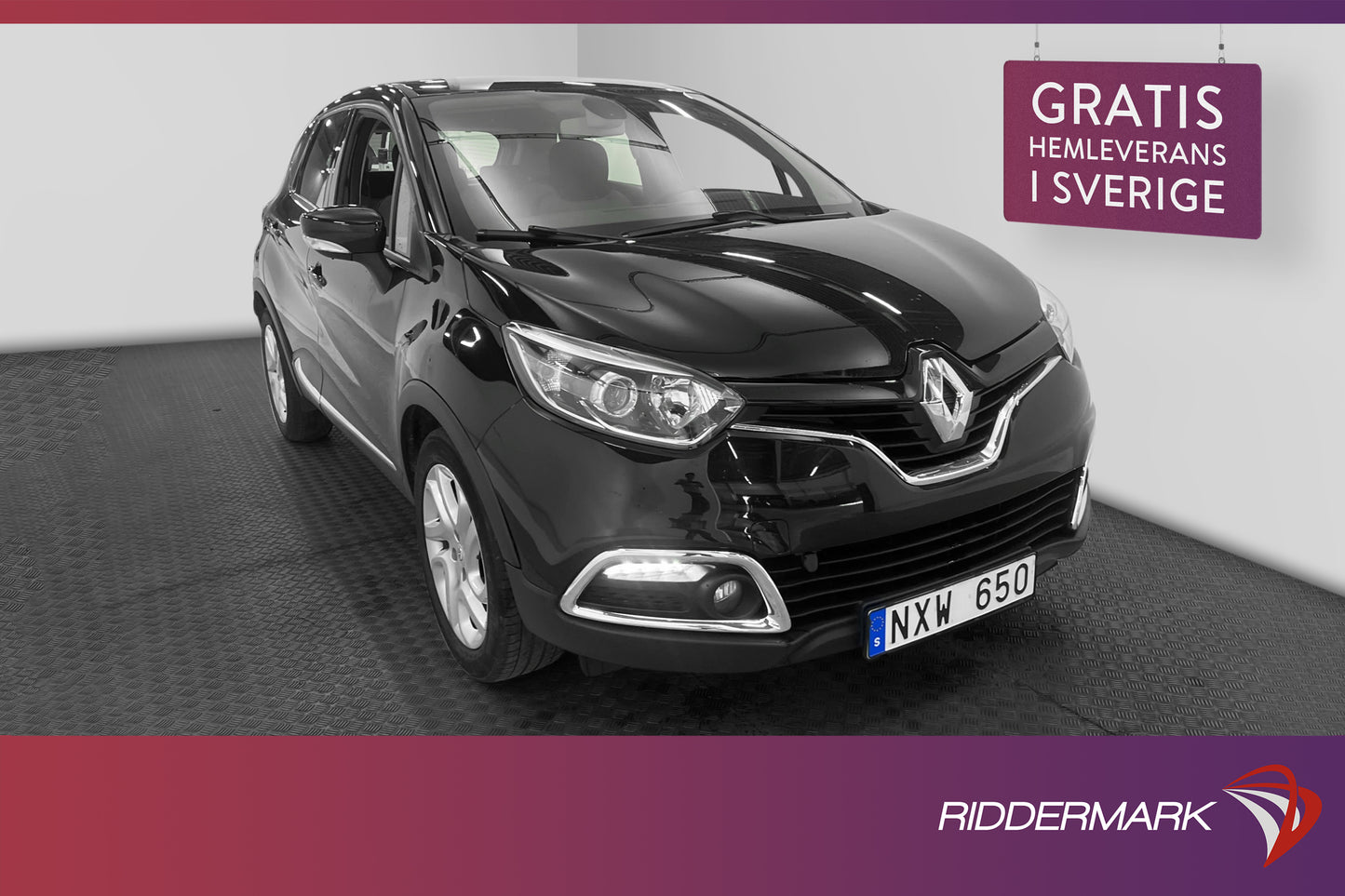 Renault Captur 0.9 TCe 90hk M-Värmare Navi PDC 404kr Skatt