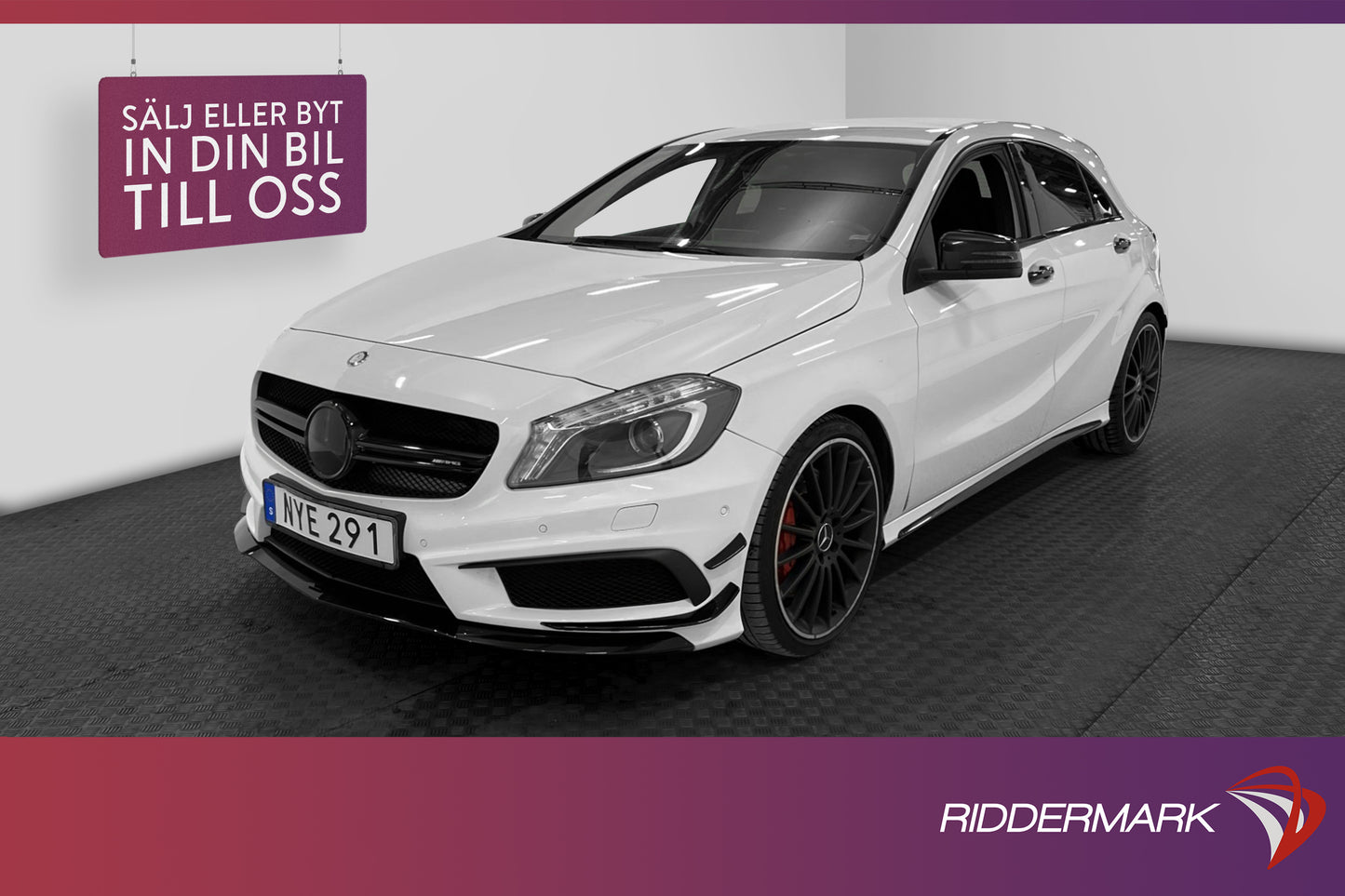 Mercedes-Benz A 45 AMG 4MATIC 360hk Harman/K Skinn Night