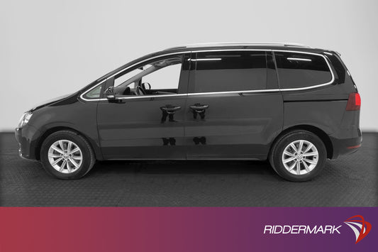 Volkswagen Sharan 150hk 7-sits Pano P-värm El-Dörrar Dragpkt