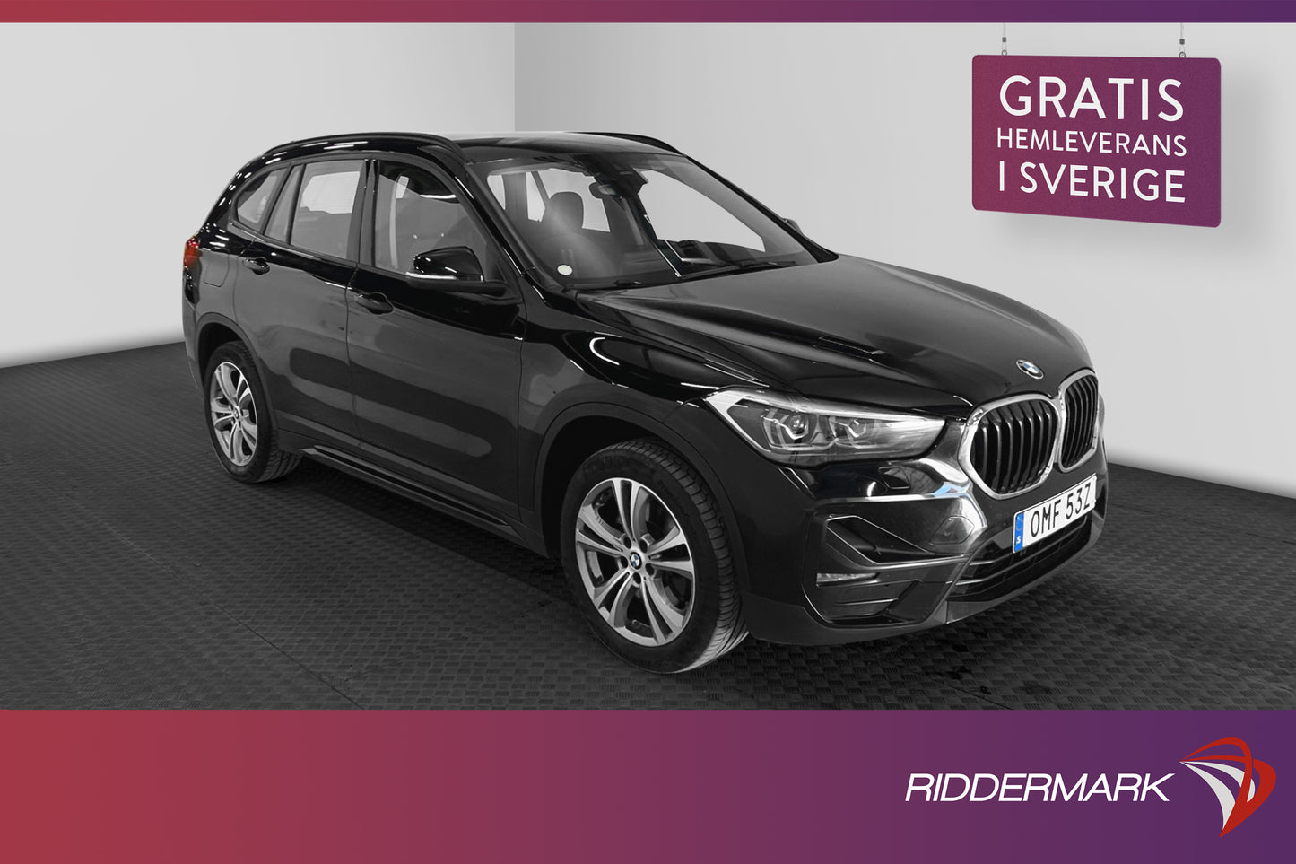 BMW X1 sDrive 20i 192hk Sport line HUD Navi Sensorer Välserv