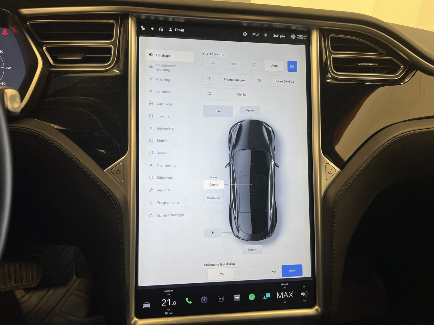 Tesla Model S 75 320hk Svensksåld Autopilot MOMS