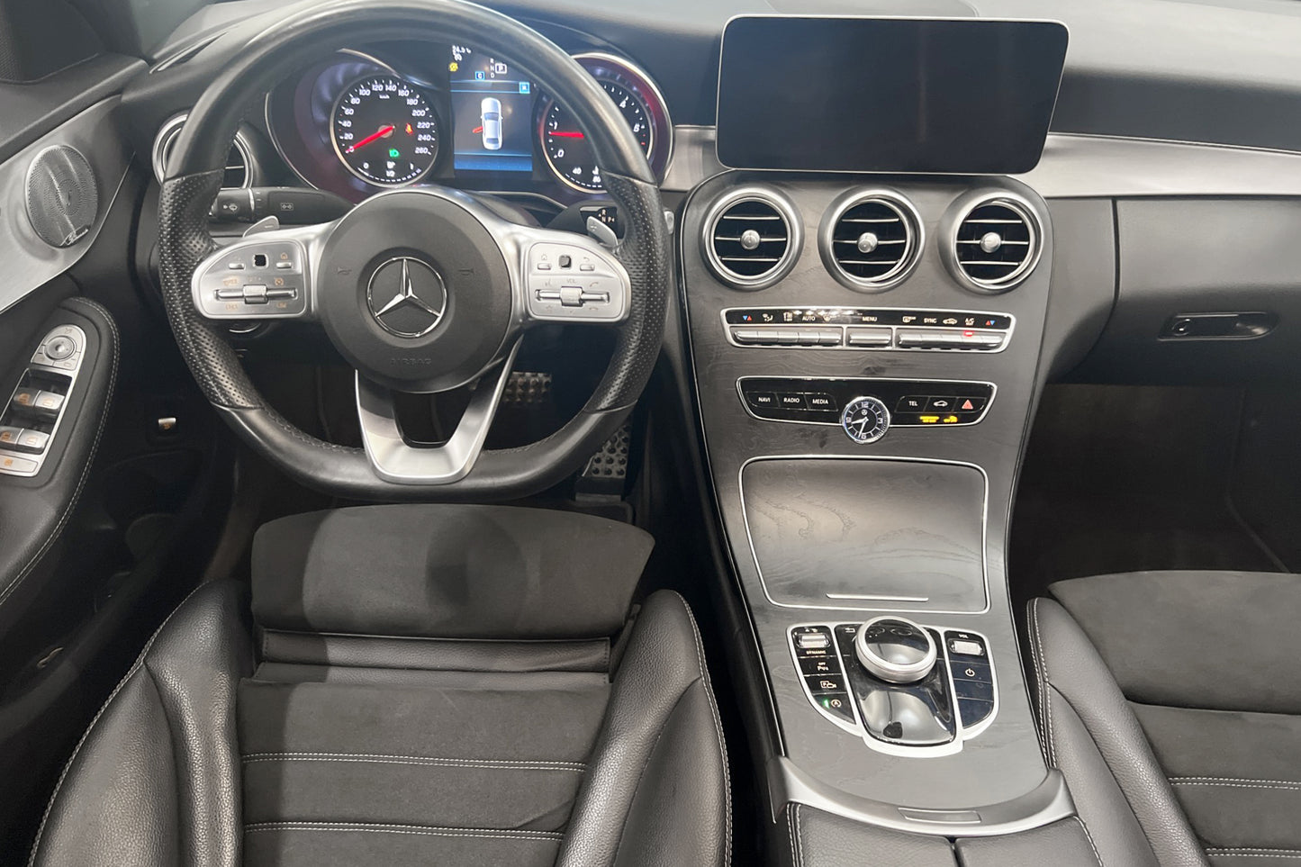 Mercedes-Benz C 220 d 9G-Tronic 194hk AMG Navi Burmest B-Kam