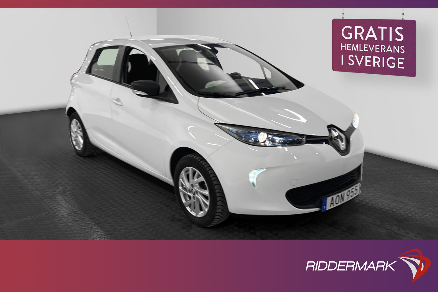 Renault ZOE R90 41 kWh 82hk Batterihyra Navi Psensorer