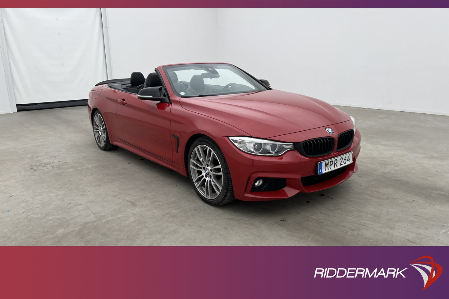 BMW 430d 258hk Convertible M Sport H/K HUD Skinn Navi