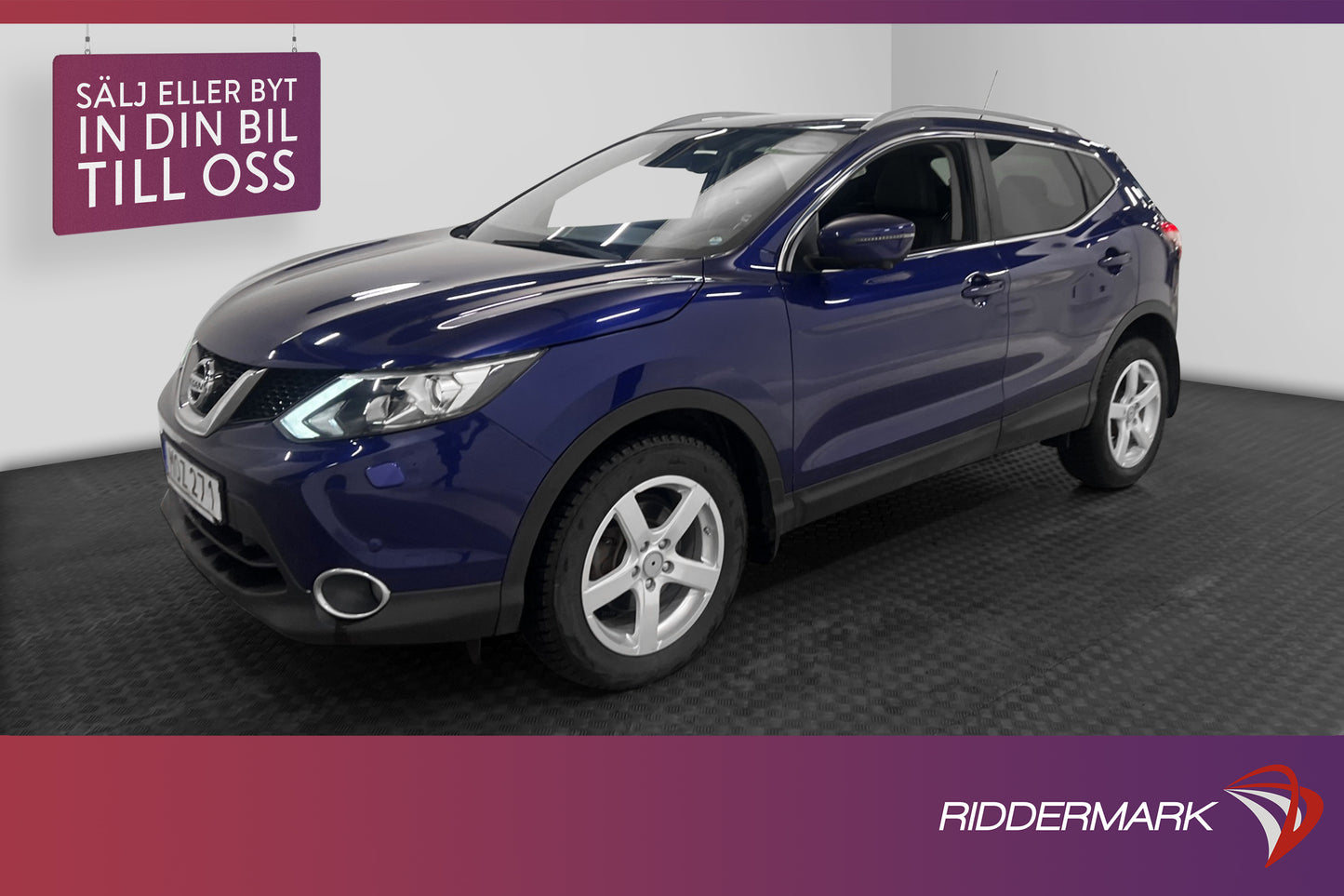 Nissan Qashqai dCi 110hk Tekna 360° Navi Elstol Välservad