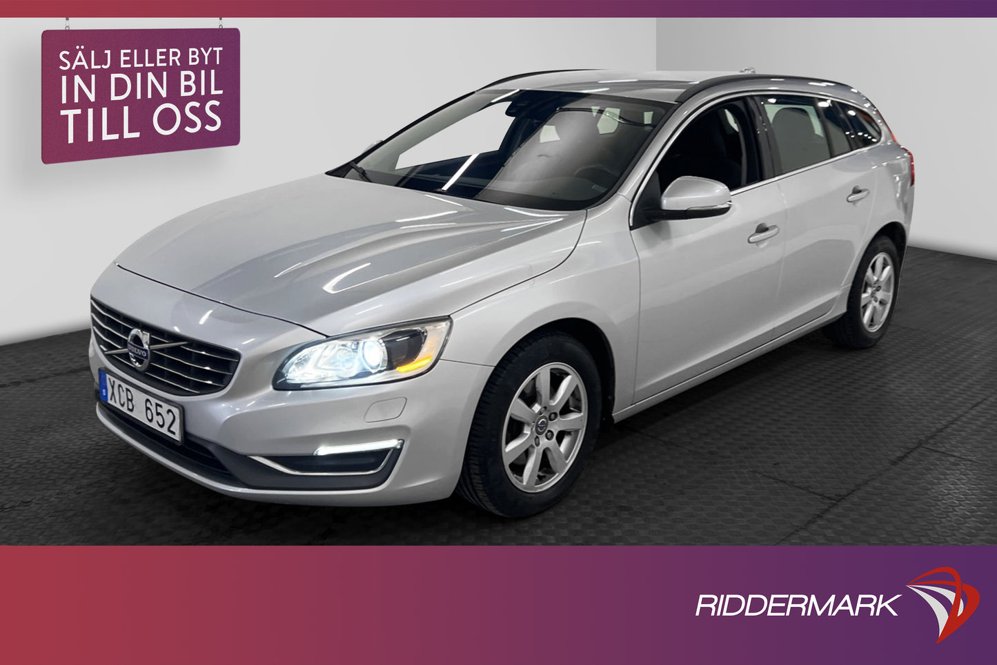 Volvo V60 D4 181hk Momentum D-Värm VOC 0,42l/mil Välservad