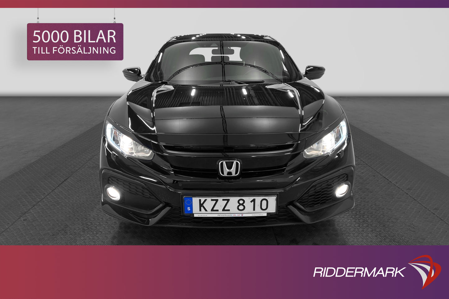 Honda Civic 1.6 i-DTEC 120hk Elegance Kamera Navi Carplay