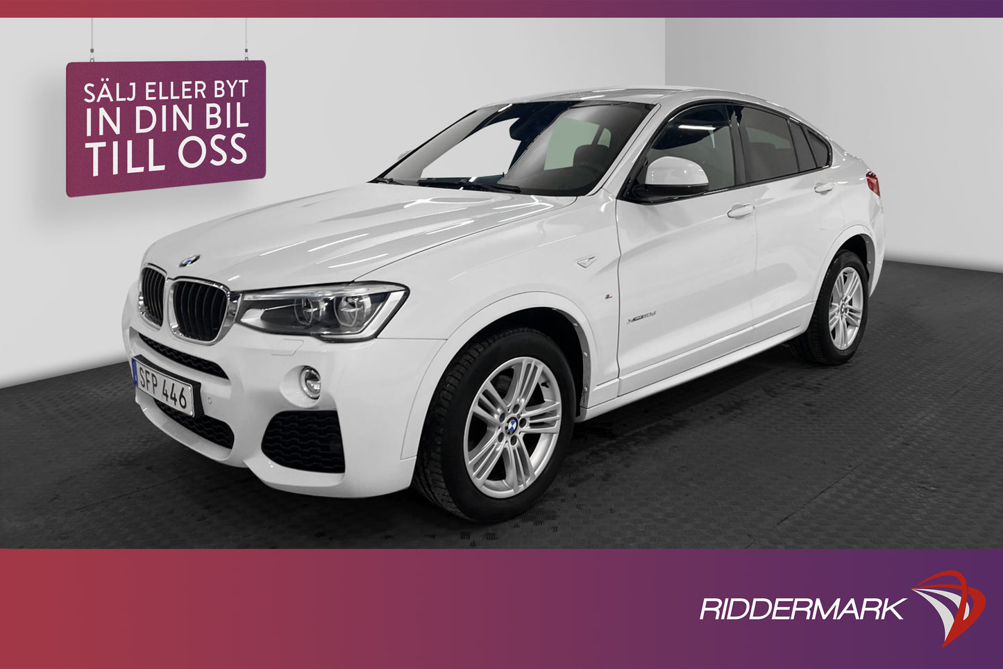 BMW X4 xDrive 20d M Sport Drag P-Sensorer 190hk