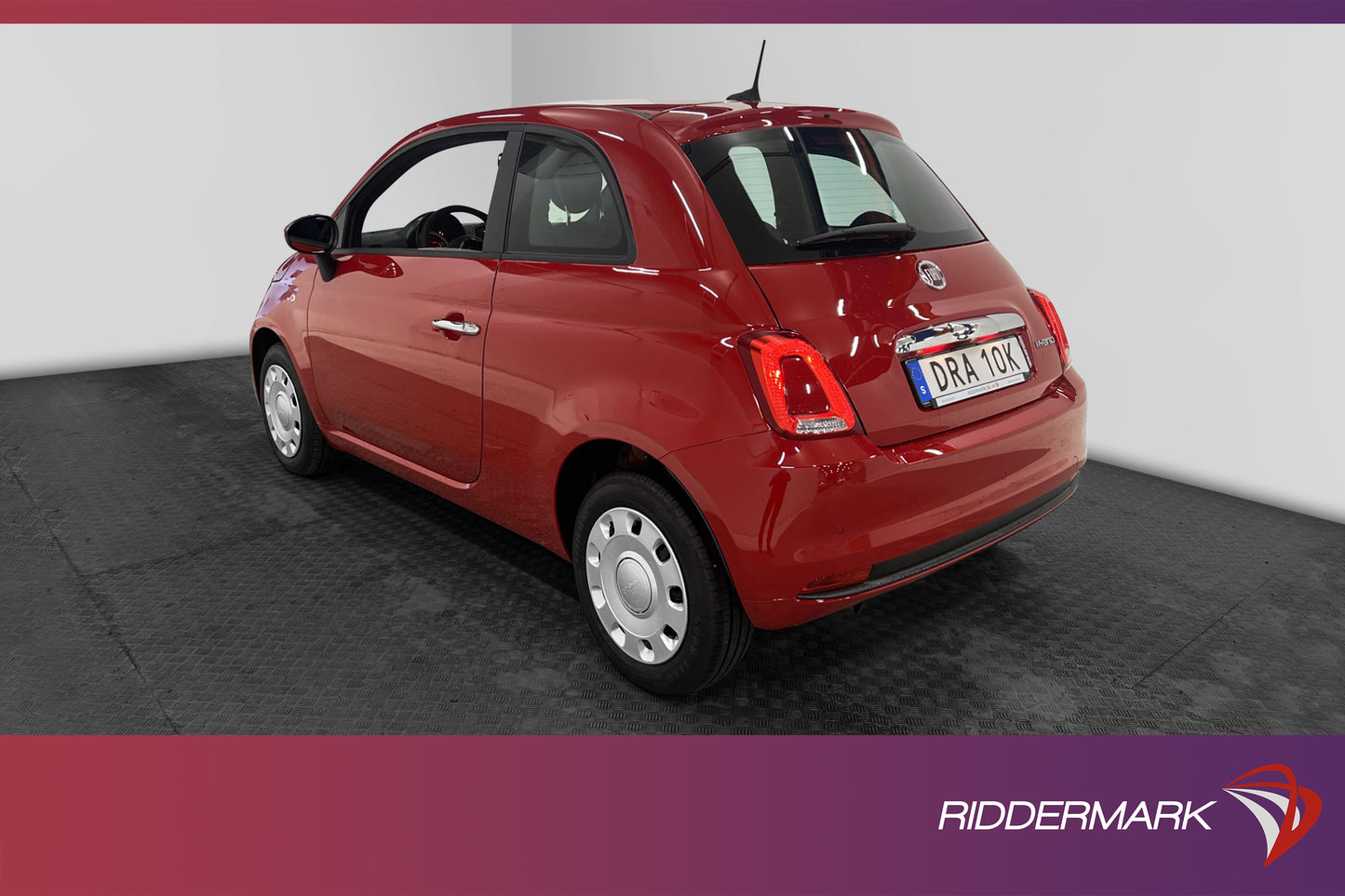 Fiat 500 Hybrid 70hk Navi Farthållare Isofix 0.5L/mil MOMS