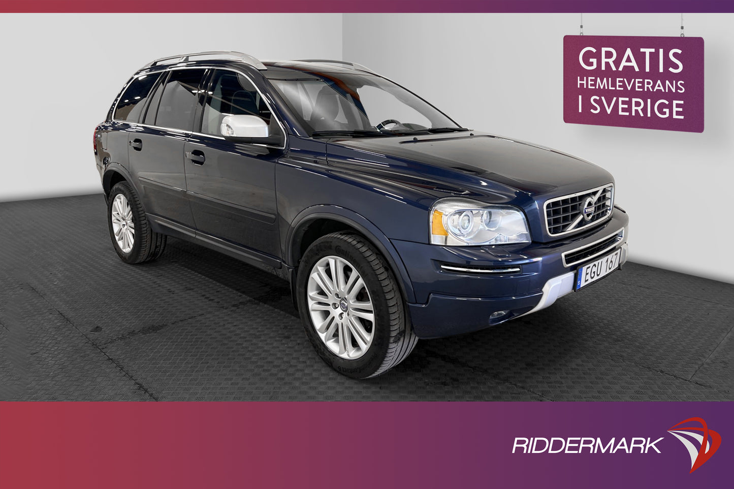 Volvo XC90 D5 AWD 200hk Executive 7-sits Skinn 2 Brukare