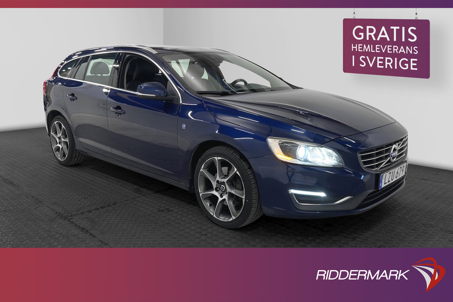 Volvo V60 D4 181hk AWD Ocean Race D-Värm VOC Navi Skinn Drag