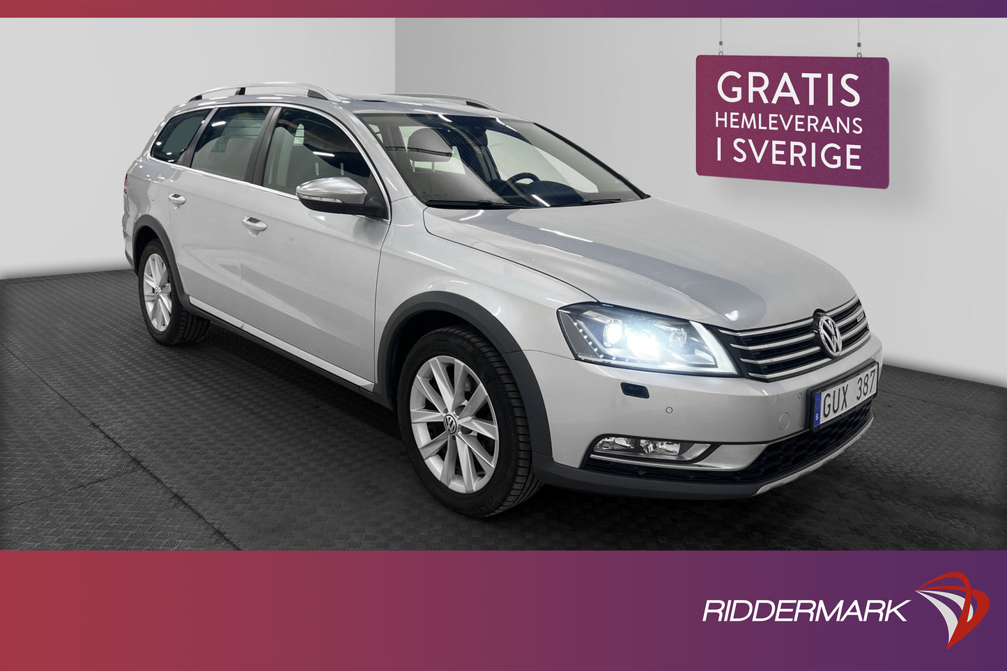 Volkswagen Passat Alltrack 4motion Värmare Pano Skinn B-Kam