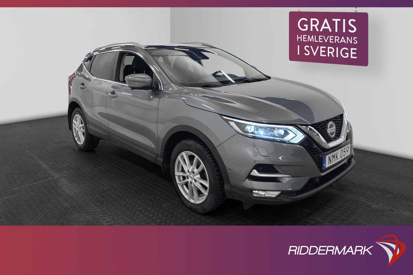 Nissan Qashqai 1.2 DIG-T 115hk Tekna Pano 360 Navi Välservad