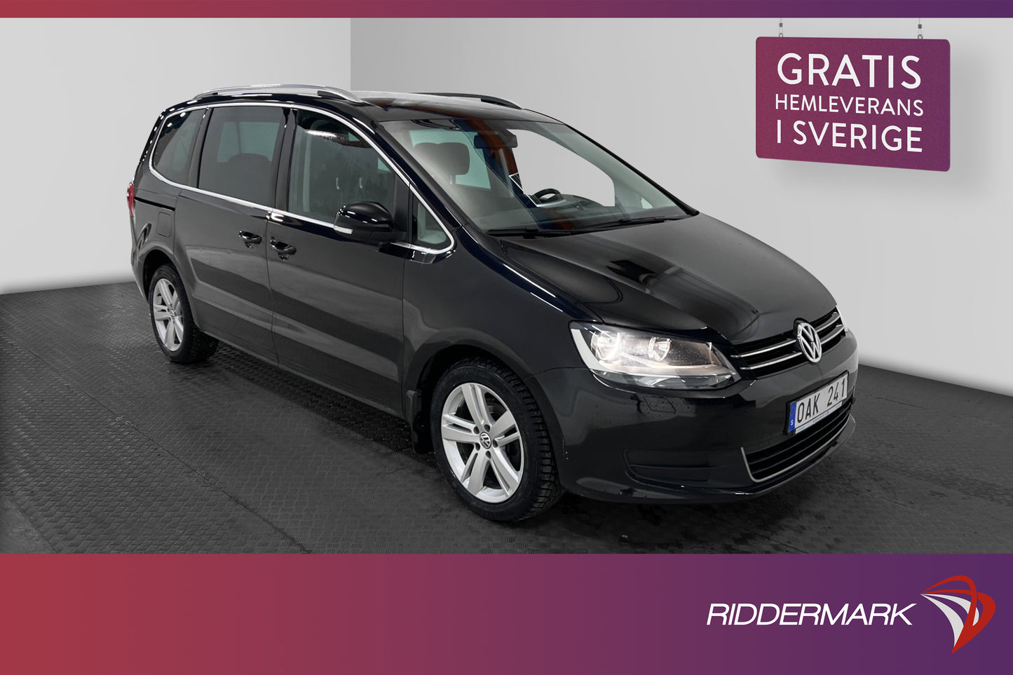 Volkswagen Sharan 2.0 TDI 140hk 7-Sits Kamrem bytt 0,5L/mil!