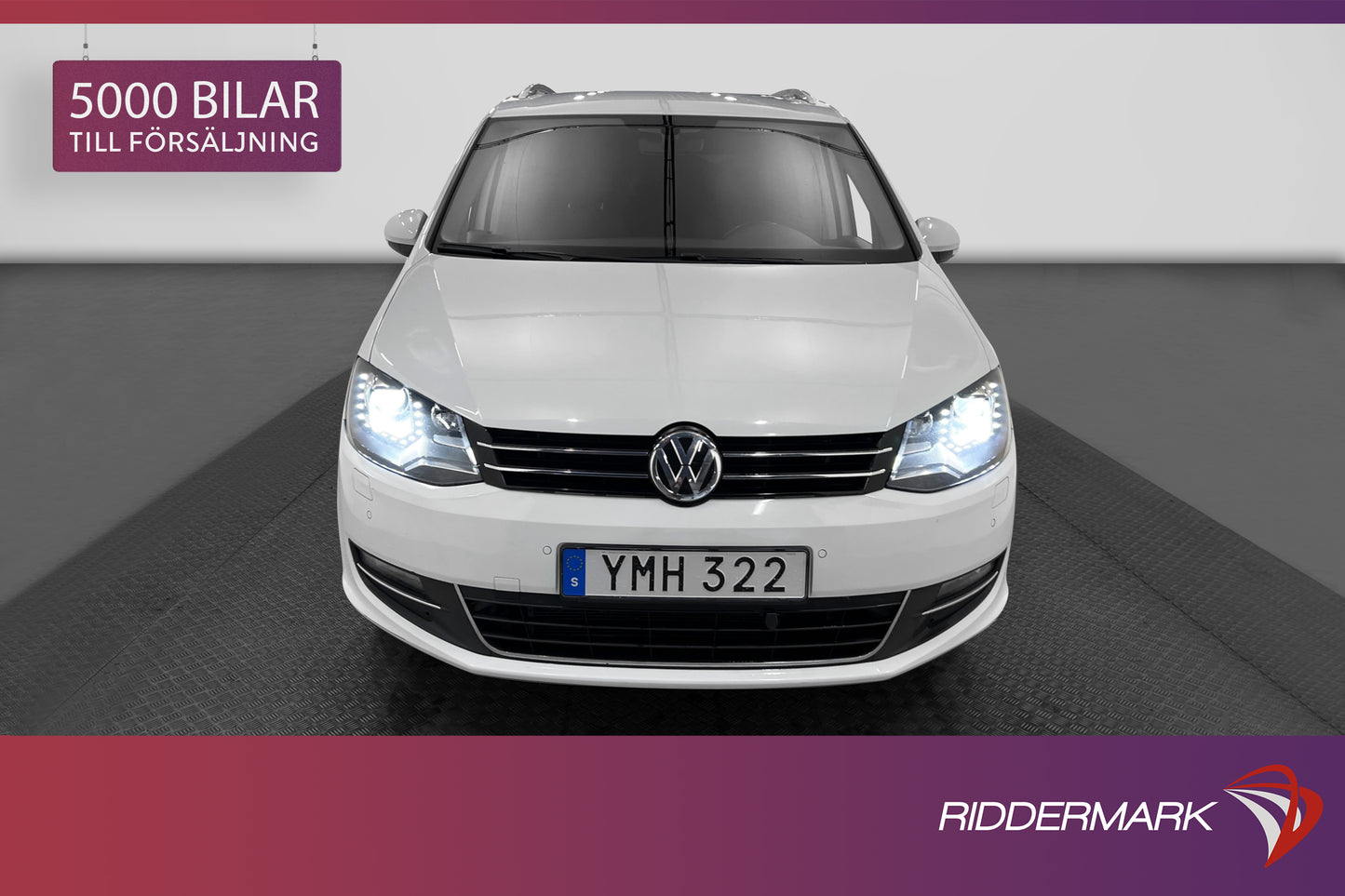 Volkswagen Sharan 2.0 TDI 184hk 4M M-Värmare B-Kamera 7-Sits