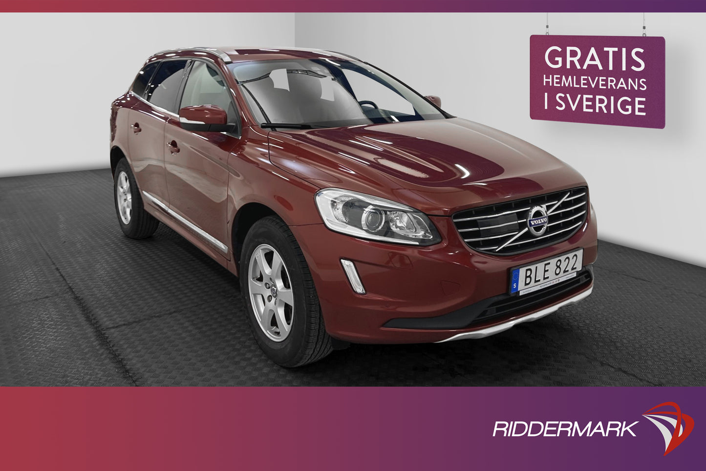 Volvo XC60 D3 136hk Summum Voc D-Värm Dragkrok BLIS