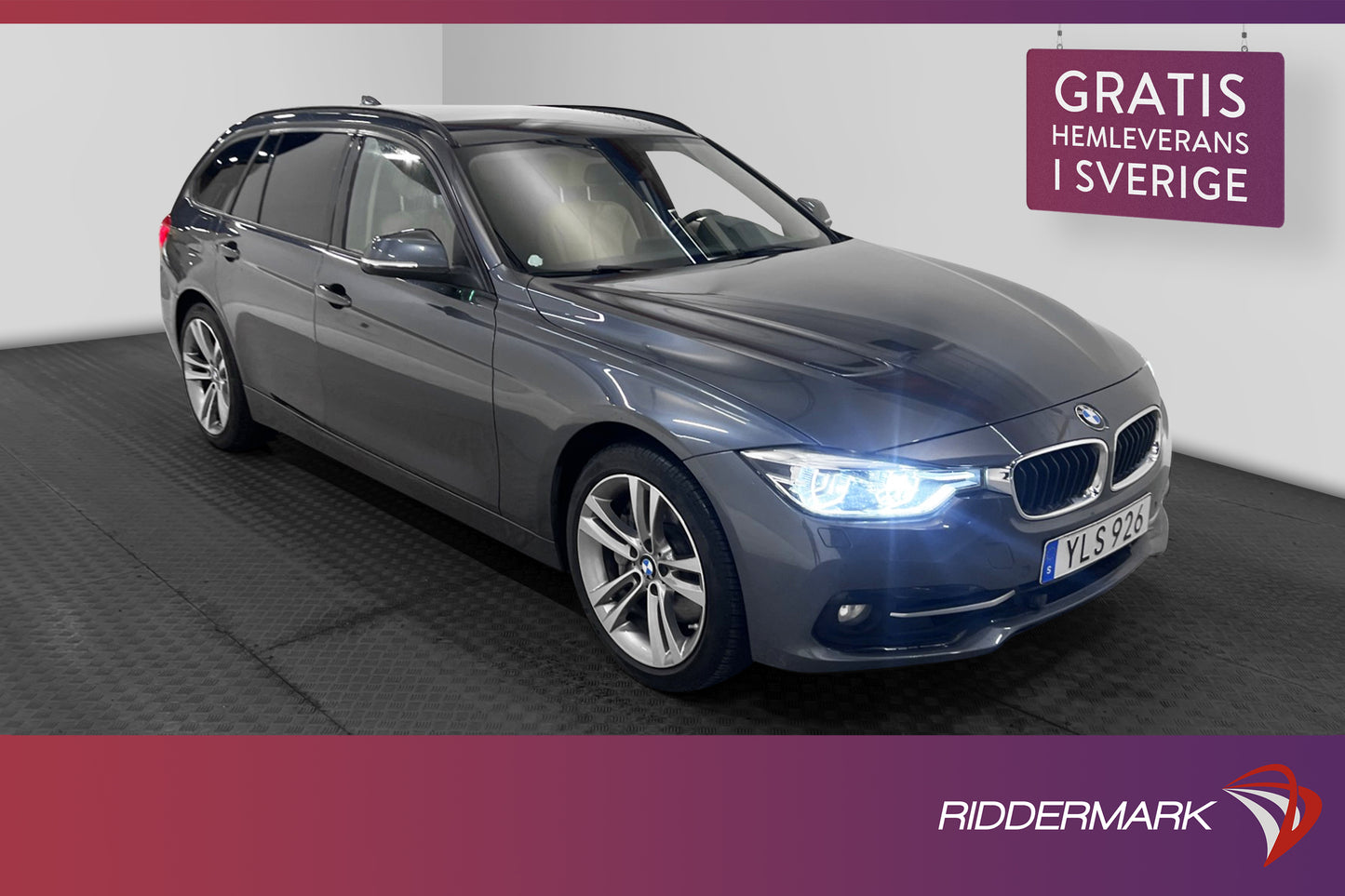 BMW 340i 326hk xDrive Sport line Skinn Navi M-Värm