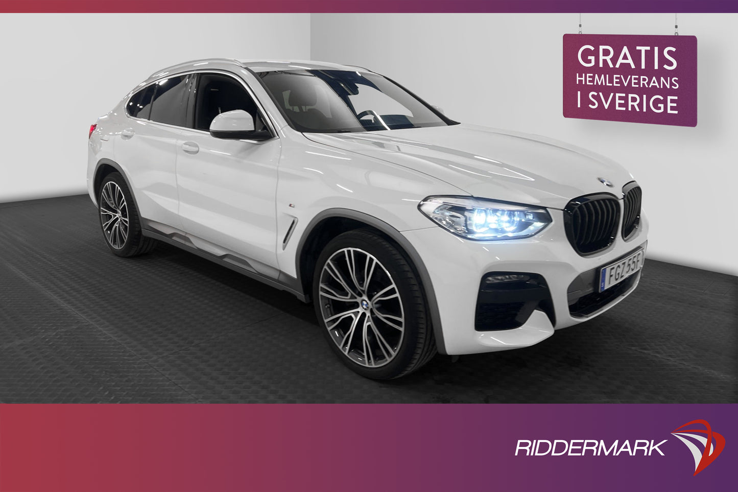 BMW X4 xDrive 20d 190hk M Sport HiFi Navi Carplay Drag