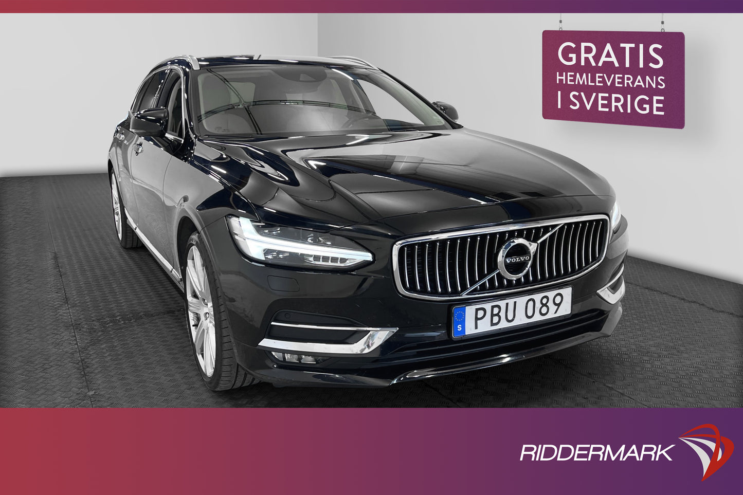 Volvo V90 T5 254hk Inscription 2 Brukare Adaptiv Helskinn