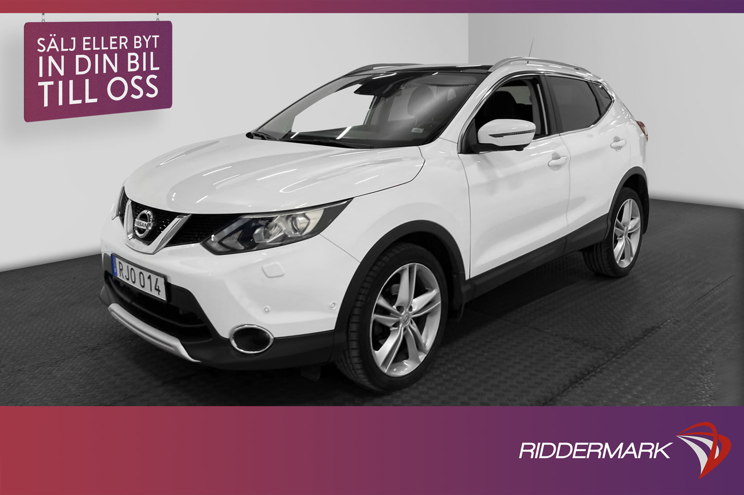 Nissan Qashqai Tekna Pano Navi 360* Nyservad 115hk