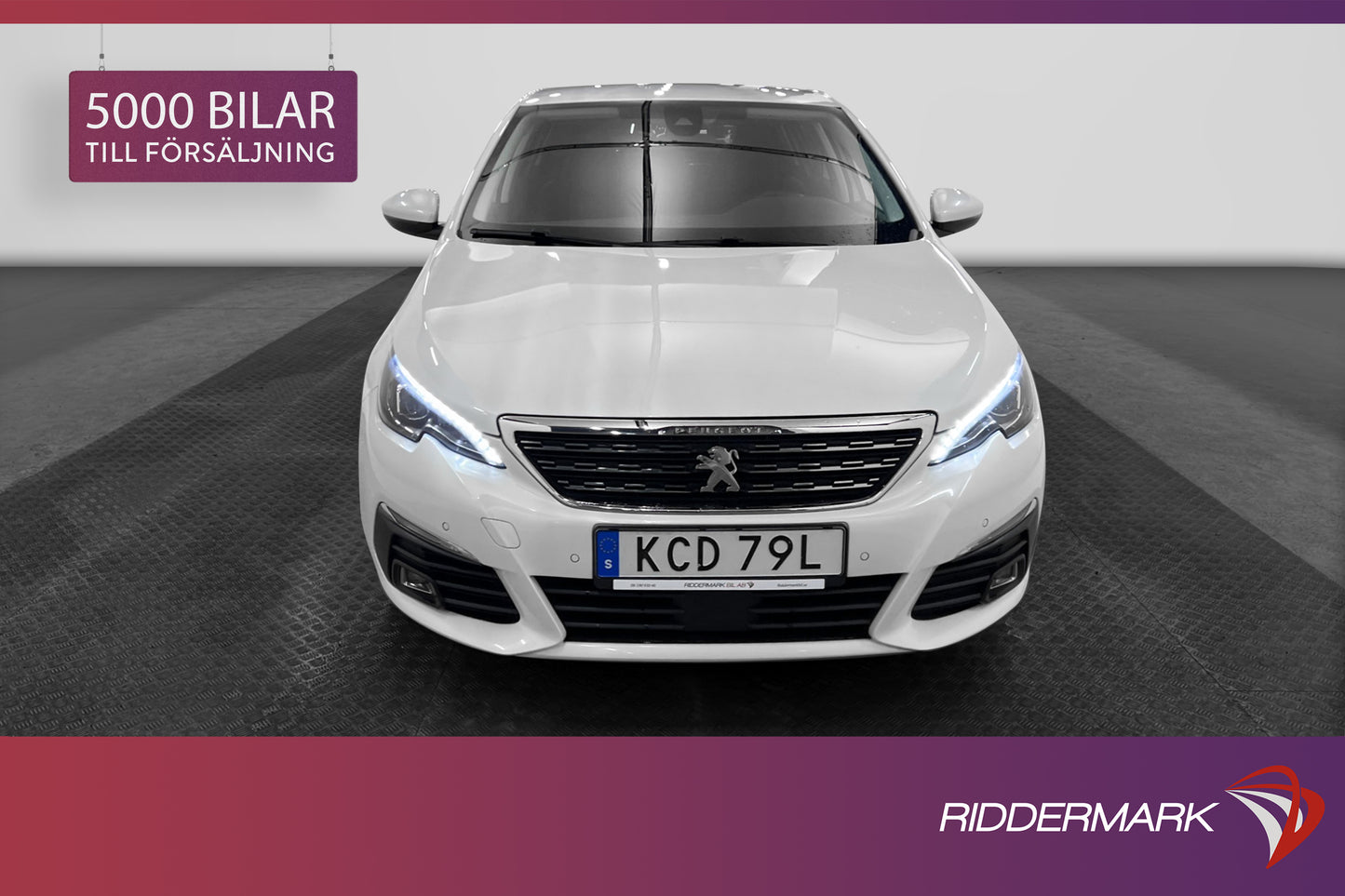 Peugeot 308 1.2 e-THP 130hk Allure Kamera Halvskinn CarPlay