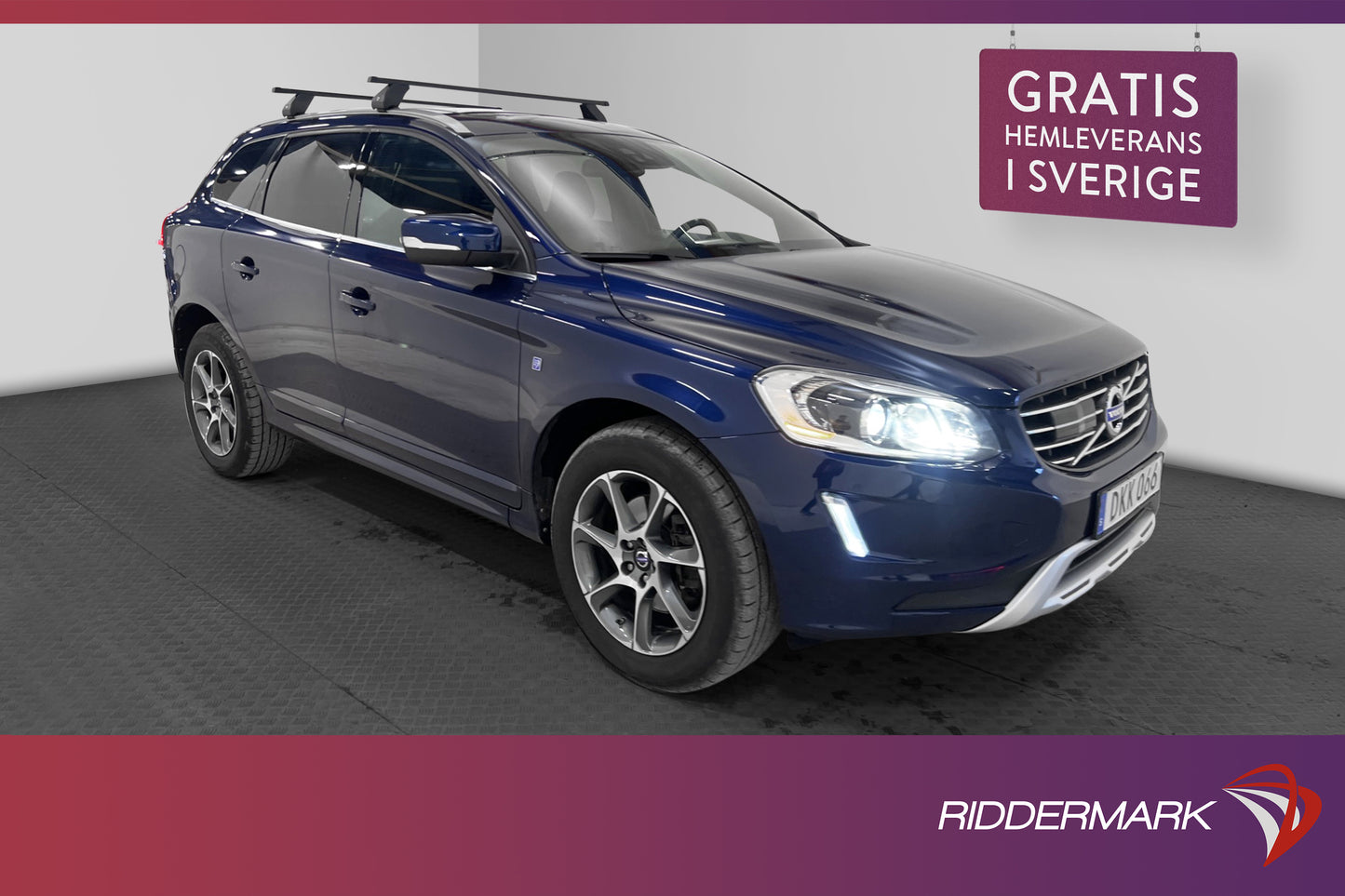 Volvo XC60 D4 AWD Ocean Race  VOC D-Värm Drag H/K Pano 181hk