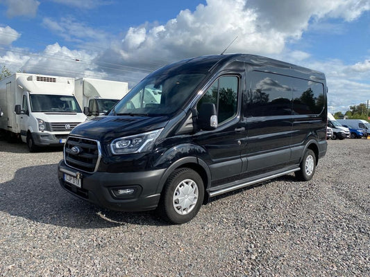 Ford Transit 350 L3H2 2.0 Aut Värmare Drag V-inredd Moms