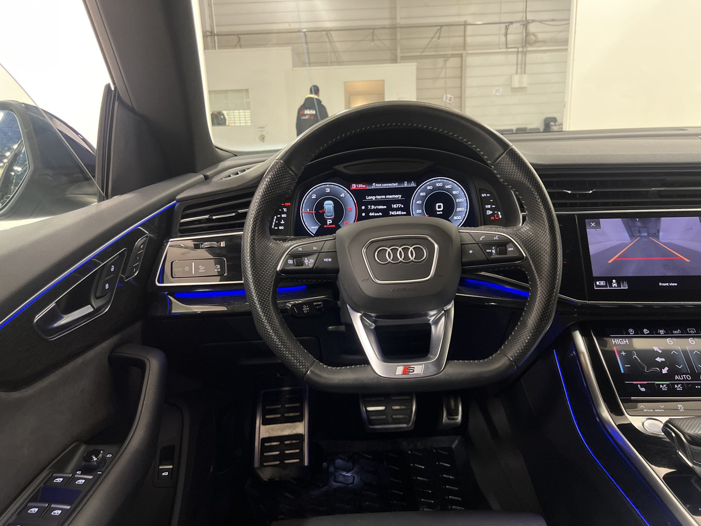 Audi Q8 50 Q  S-Line D-värme Matrix Svart Optik B&O Luftfj