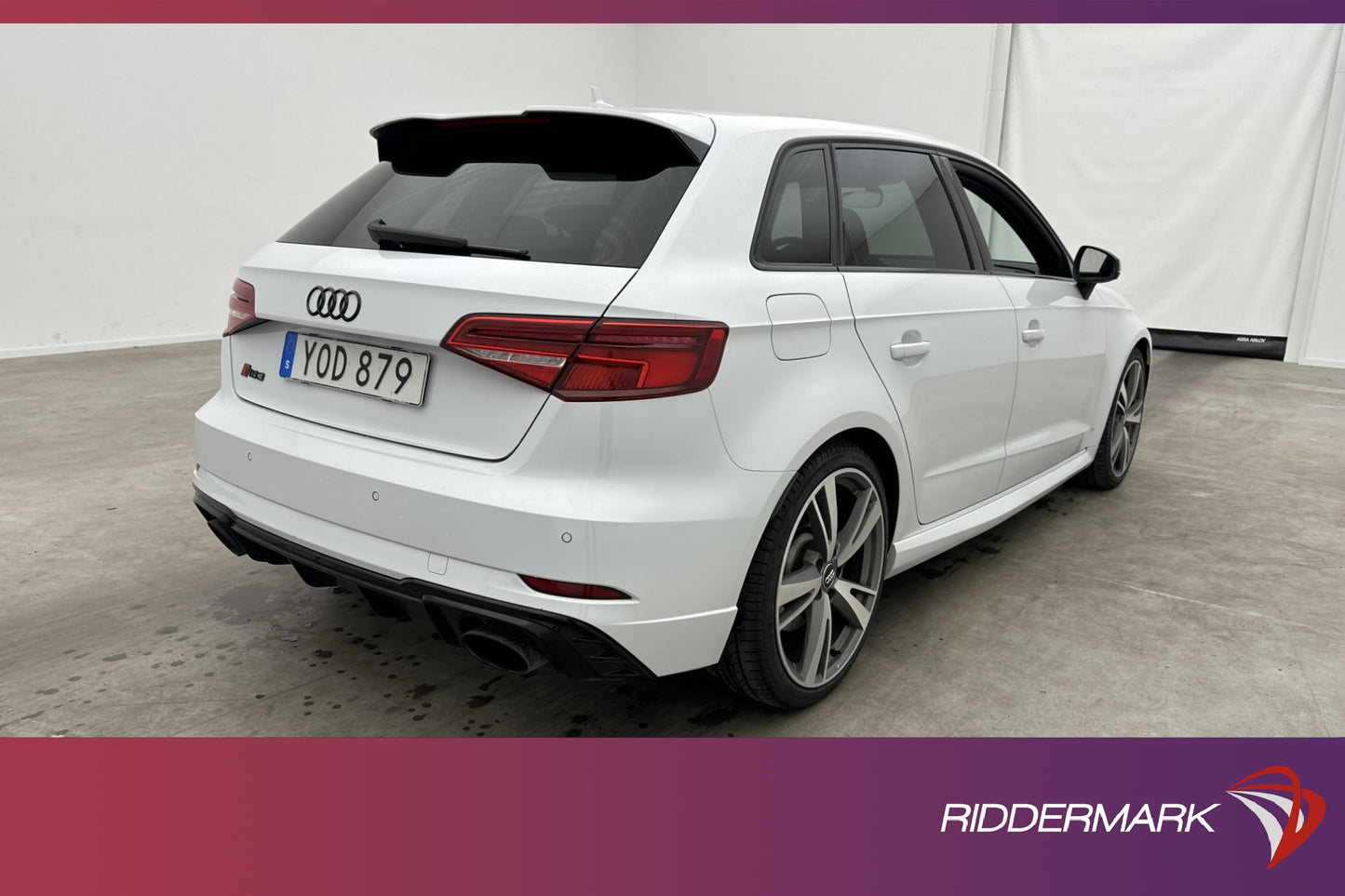 Audi RS3 Q 400hk Cockpit Sportavgas Matrix Pano B&O Navi