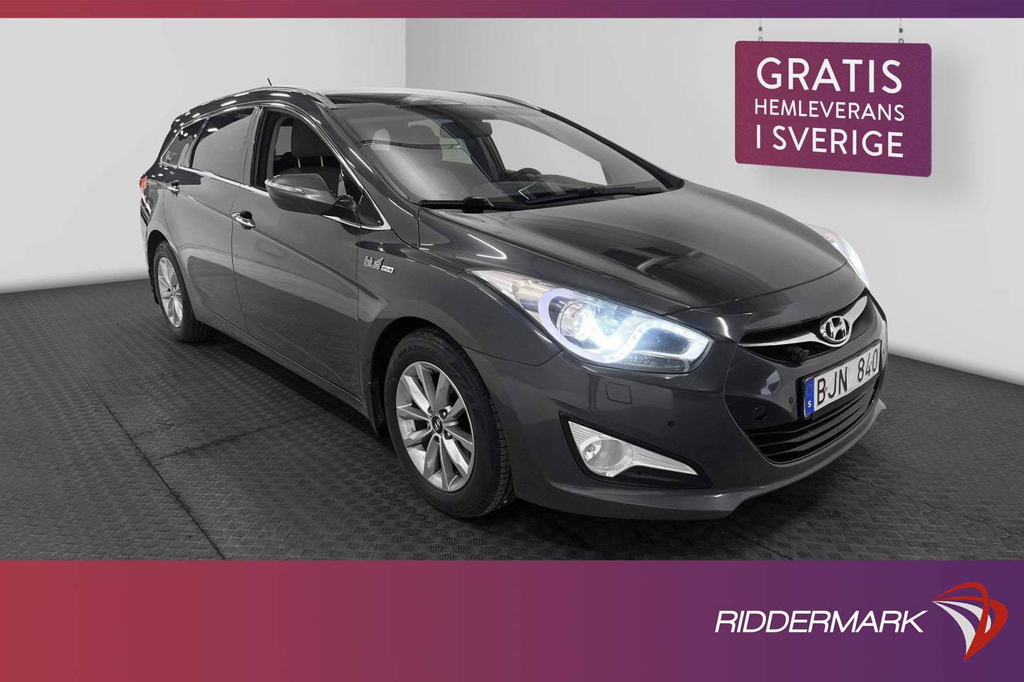 Hyundai i40 cw 1.7 CRDi 136hk Värmare Skinn Kamera Välservad