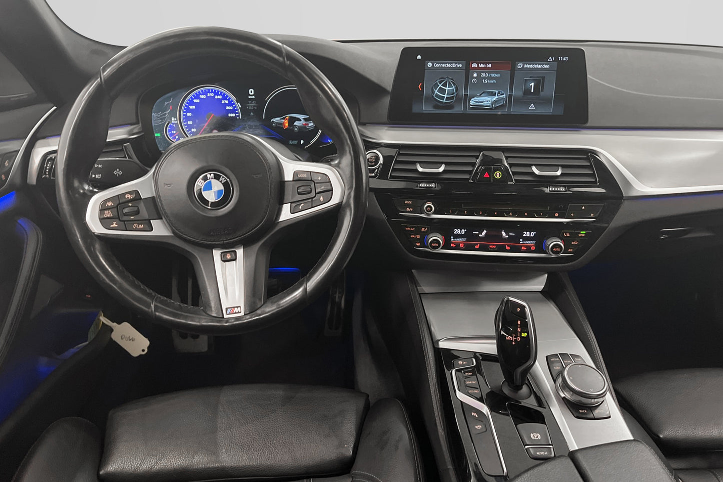 BMW 530 d xDrive 265hk Panorama Värm Skinn H/K 360° Navi HUD