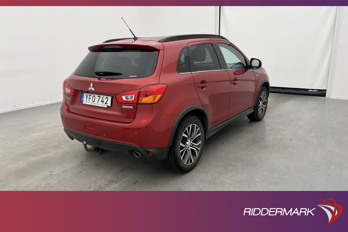 Mitsubishi ASX 2.2 Di-D 4WD 150hk Värm Rockford Kamera Drag