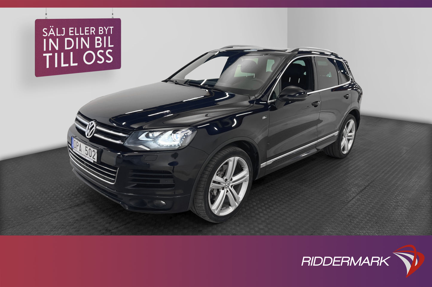 Volkswagen Touareg V8 4M 340hk R-Line Pano Luftfjädring 360°