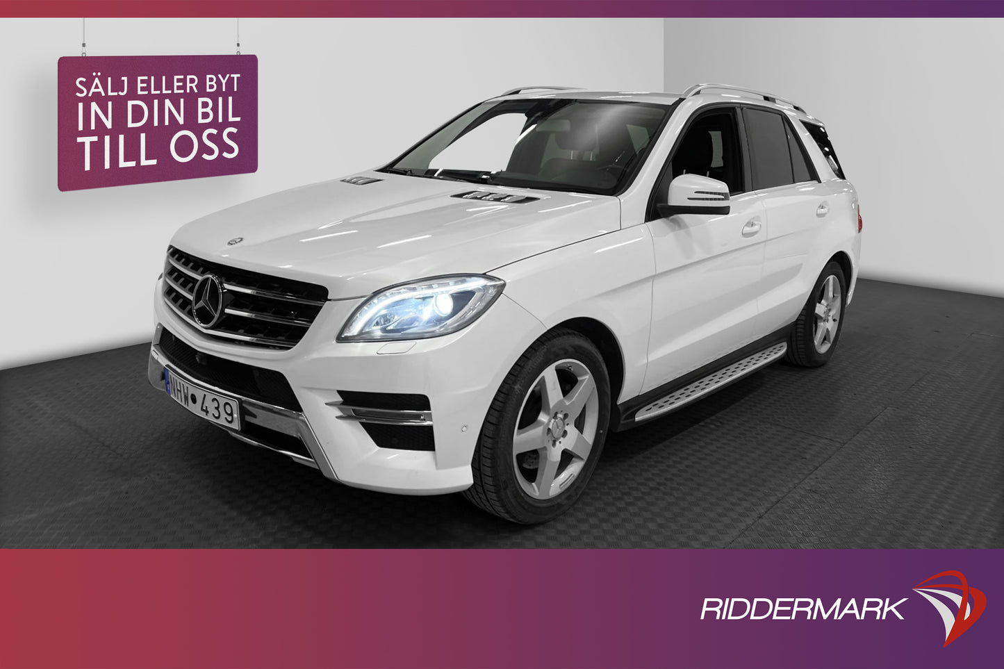 Mercedes-Benz ML 350 4MATIC AMG Värmare 360° H/K Drag Navi