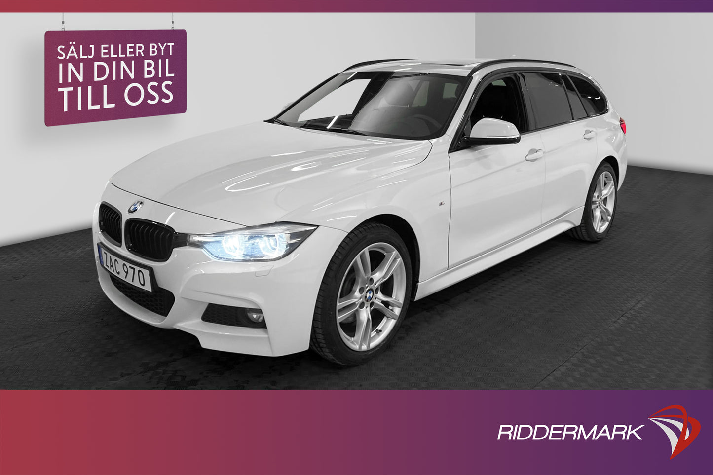 BMW 330 i xDrive 252hk M Sport Pano Navi Cockpit HiFi Skinn