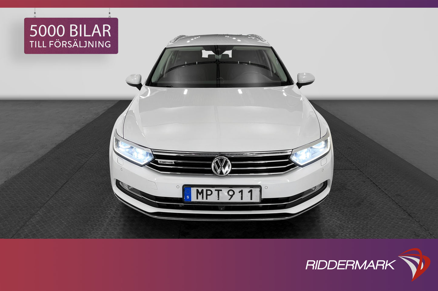 Volkswagen Passat 2.0 TDI 4M 190hk Värmare Skinn 360° Drag