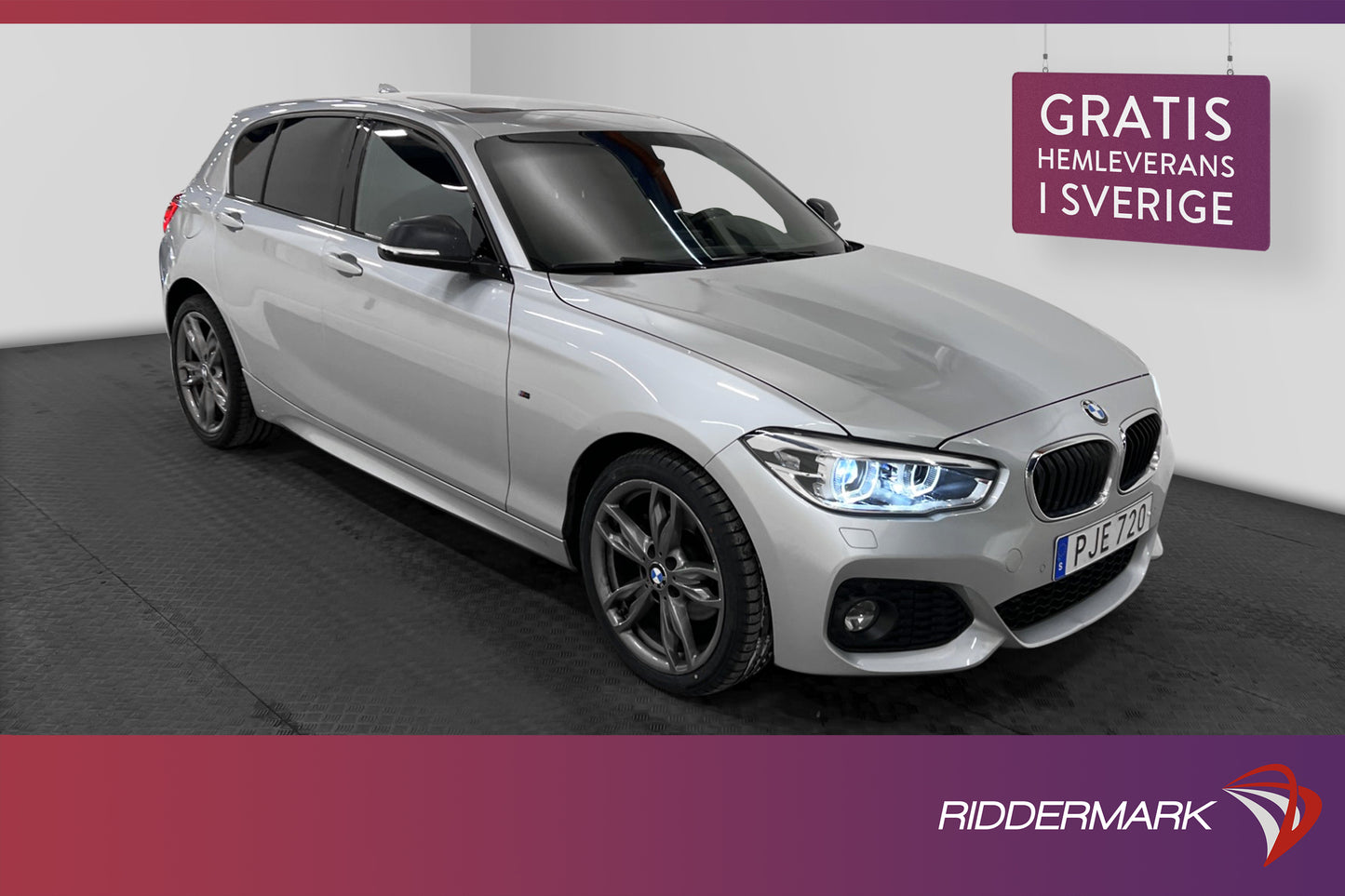 BMW 120 d 190hk xDrive M-Sport T-Lucka H/K Välservad