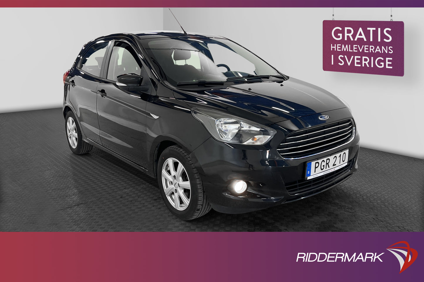 Ford  Ka+1.2 Ti-VCT 85hk Ny K-Rem 360kr Skatt Välservad