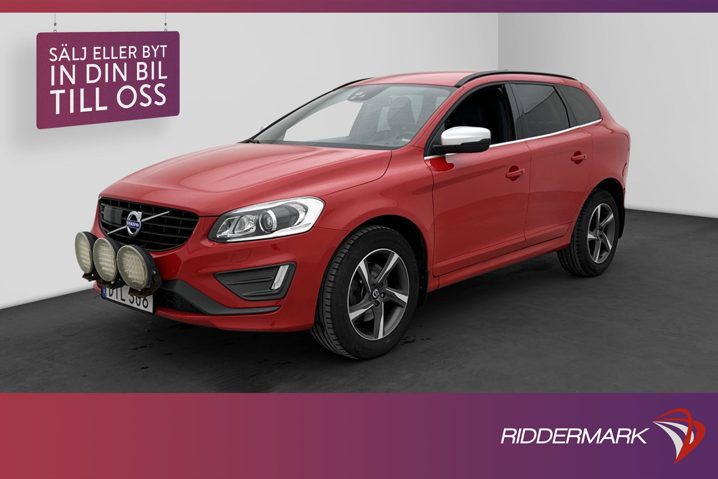 Volvo XC60 D4 AWD 190hk R-Design VOC Värmare Kamera Drag