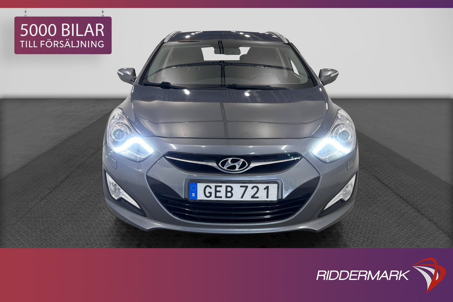 Hyundai i40cw 1.7 CRDi 136hk Kamera Navi Sensorer 0,56l/mil