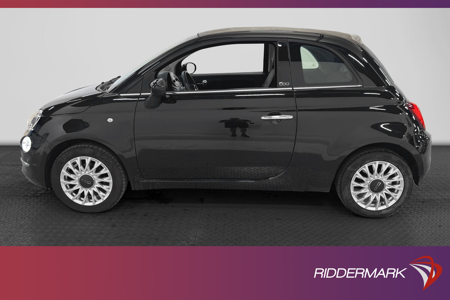 Fiat 500C 1.2 8V  69hk Cab P-sensorer Lågmil Nybytt kamrem