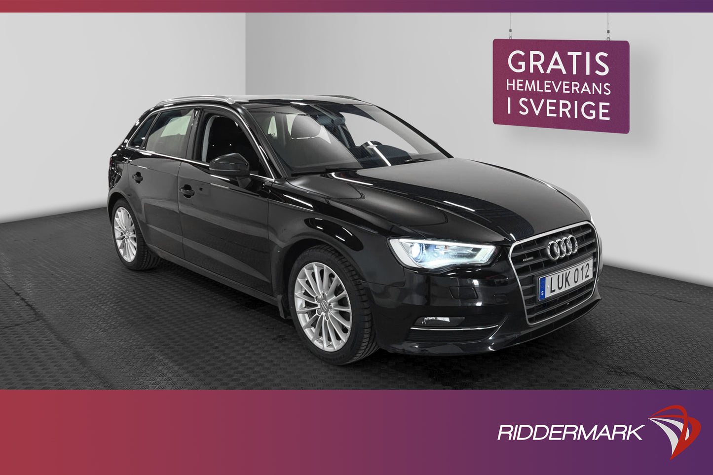 Audi A3 Sportback 2.0 TDI Quattro 150hk D-Värmare PDC Drag