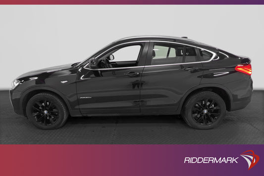 BMW X4 xDrive20d 190hk Halvskinn HiFi Navi Drag 0,52l/mil