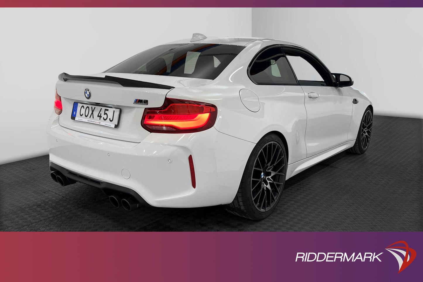 BMW M2 Competition 410hk H/K B-kamera Skinn Keyless Navi