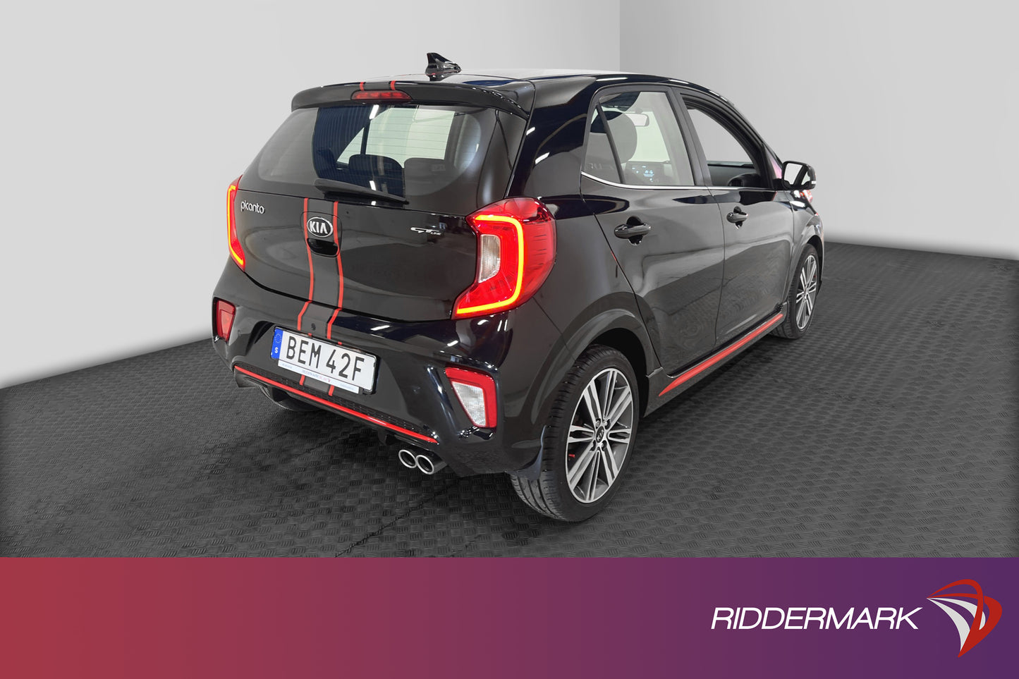 Kia Picanto 1.0 T-GDI 100hk GT-Line Kamera Caprlay Välservad