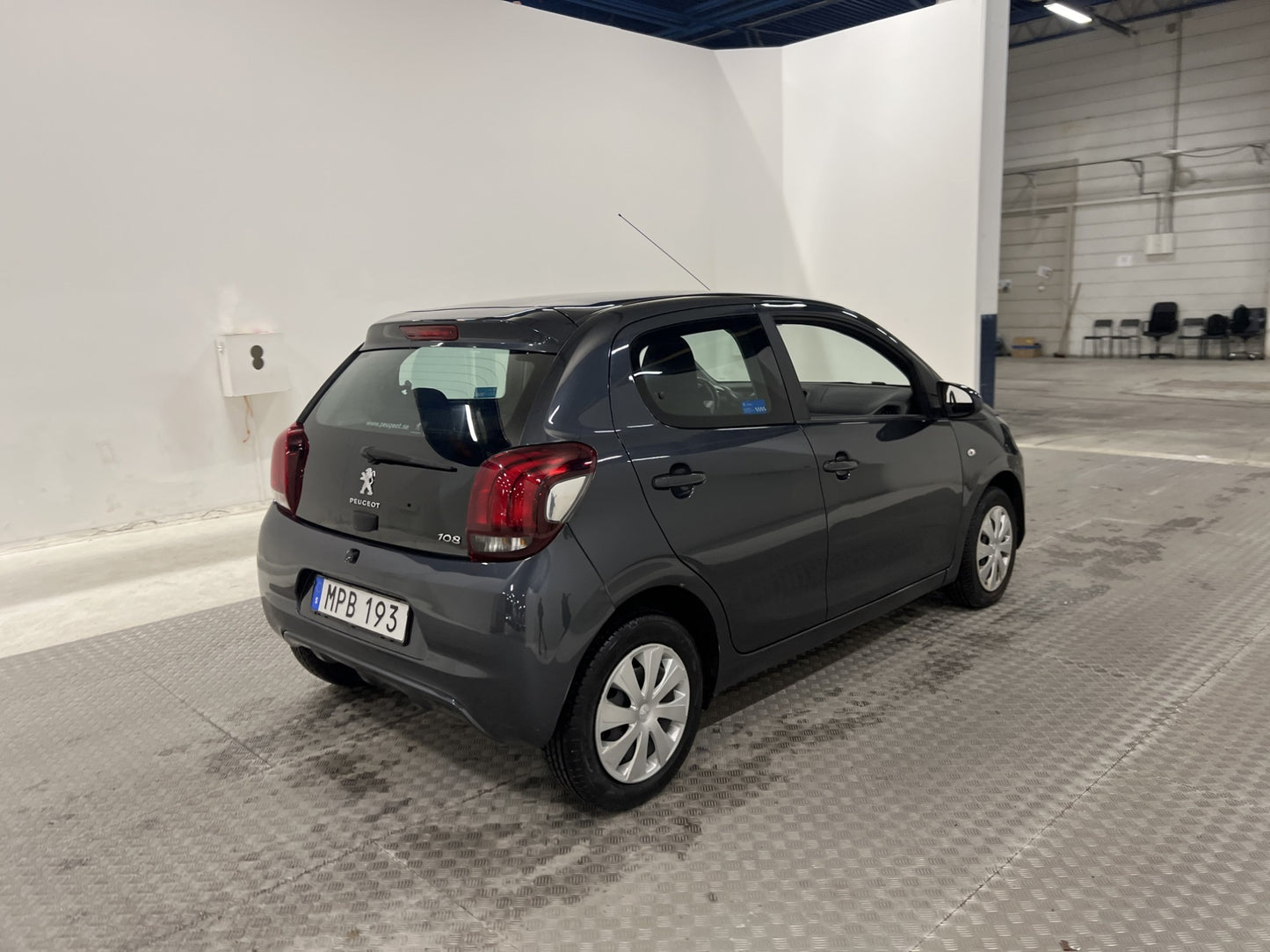 Peugeot 108 1.0 VTi Active 72hk 5-dörrar Nyservad 0,38l/mil